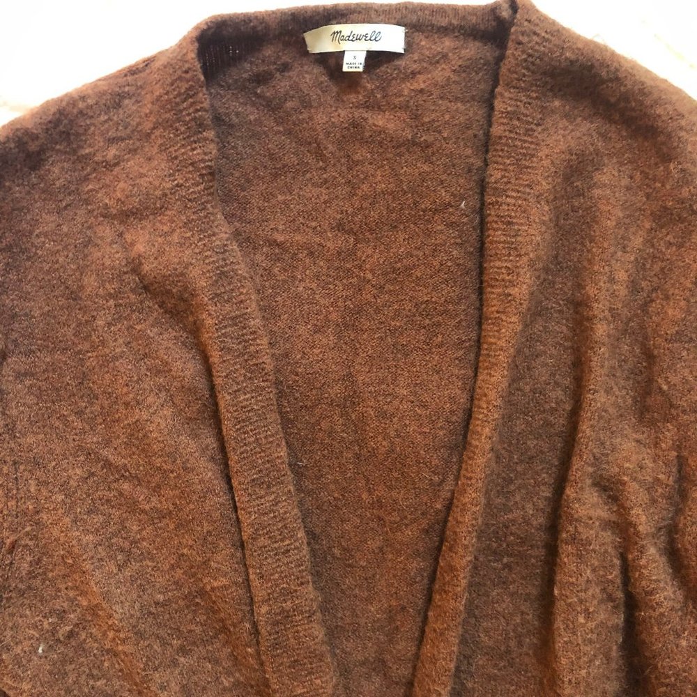 Madewell Open Cardigan with pockets